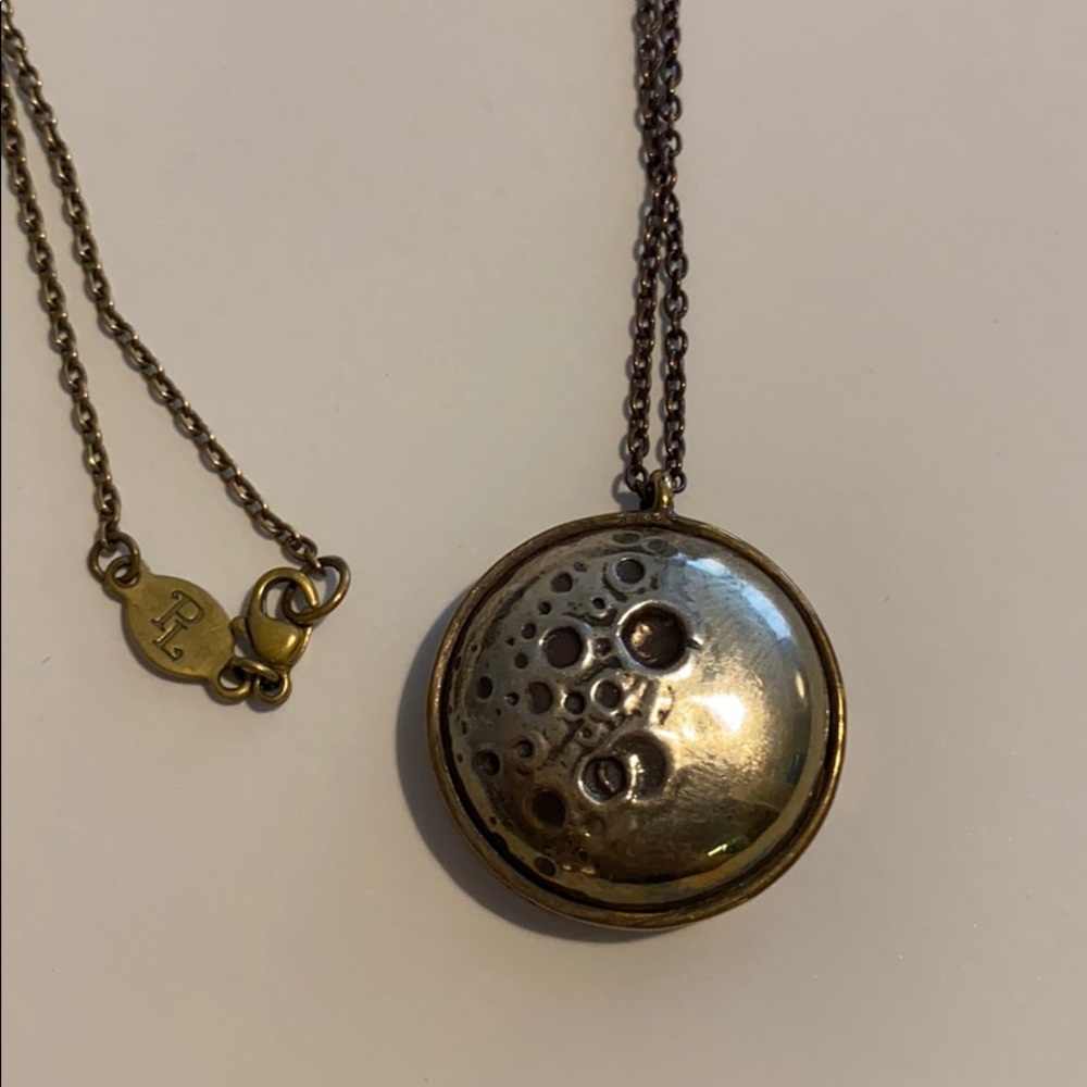 Pamela Love Rare Sterling Full Moon Necklace